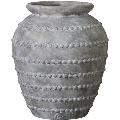 Lene Bjerre Anna Blomkruka Grå Keramik H48 cm