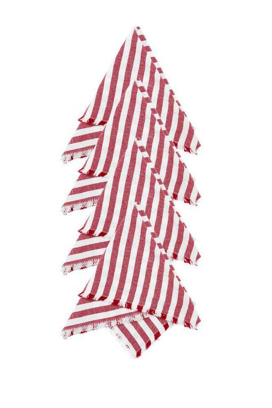 Svanefors Gaby Servett 4-pack Röd 45x45 cm