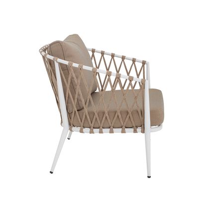 Fåtölj Vit Metall | Bloomingville Creative