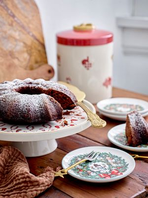 Kakfat Röd Stengods Jolly | Bloomingville