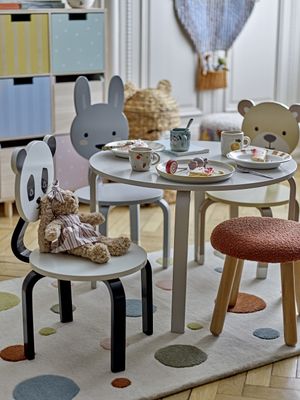 Marle Tabell Natur MDF Ø65 cm Bloomingville Mini