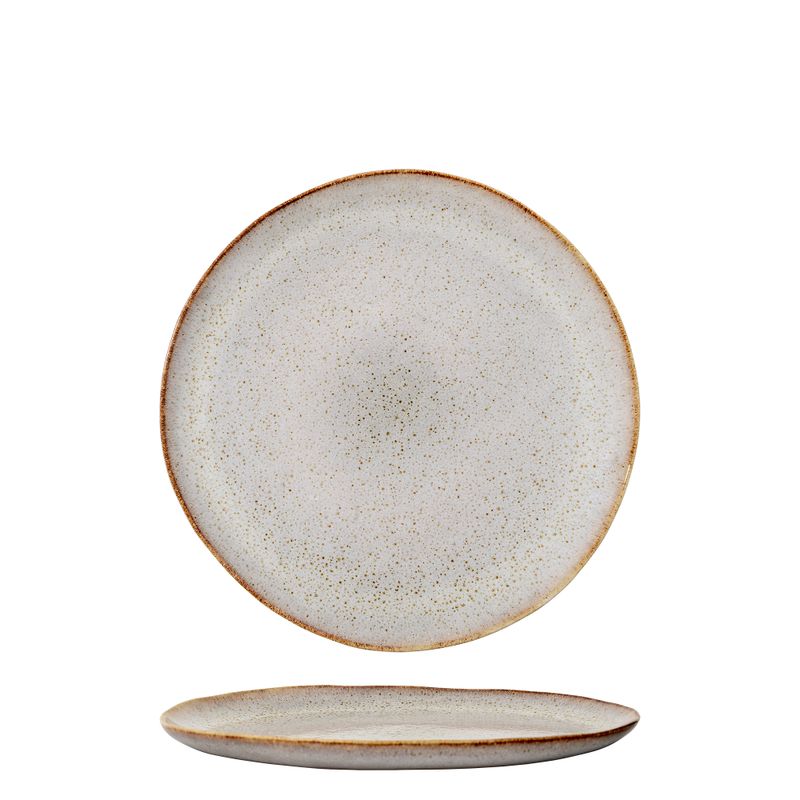 Tallrik Natur Stengods Sandrine | Bloomingville