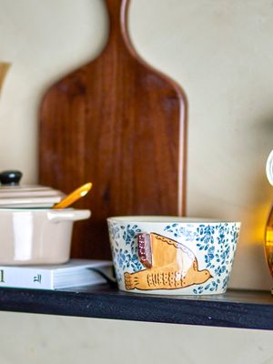 Skål Natur Stengods Hezha | Bloomingville