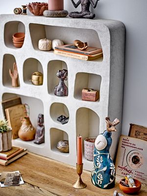 Dekoration Blå Stengods Layhan | Bloomingville