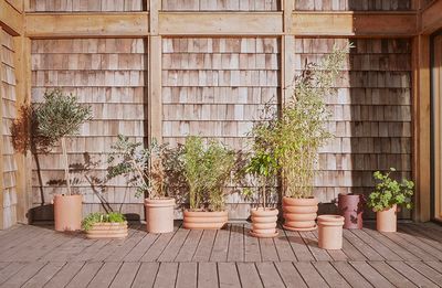 OYOY Awa Pot Outdoor Terrakotta Ø18 cm