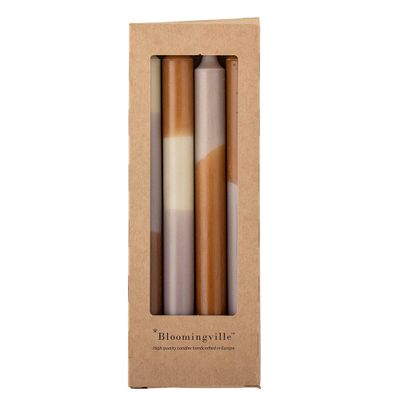 Ljus Lila Paraffin Dip Dye Pack of 4 | Bloomingville