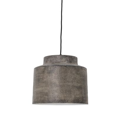 Taklampa Grå Metall Grei | Bloomingville