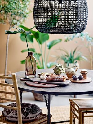 Kudde Brun Bomull | Bloomingville Creative