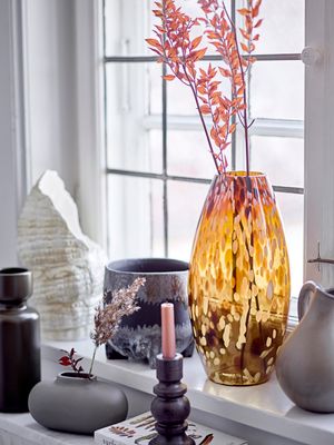 Vas Grå Aluminium Tezza | Bloomingville