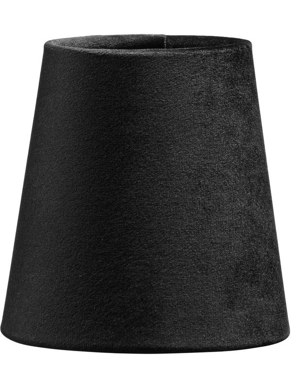 PR Home Queen Lampskärm Sammet Svart 10cm