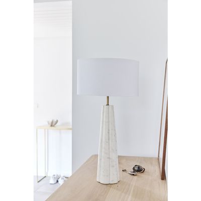 Lene Bjerre Ellie Skrivbord Vitkalkad Ek 120x55 cm