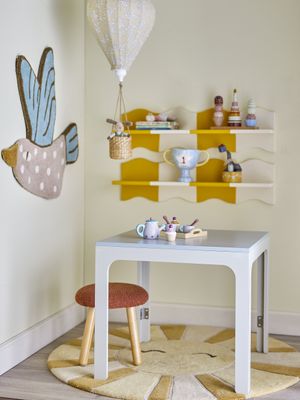 Felipe Tabell Grå MDF L60 cm Bloomingville Mini