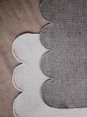 Svanefors Fia Ullmatta Beige 70x140 cm