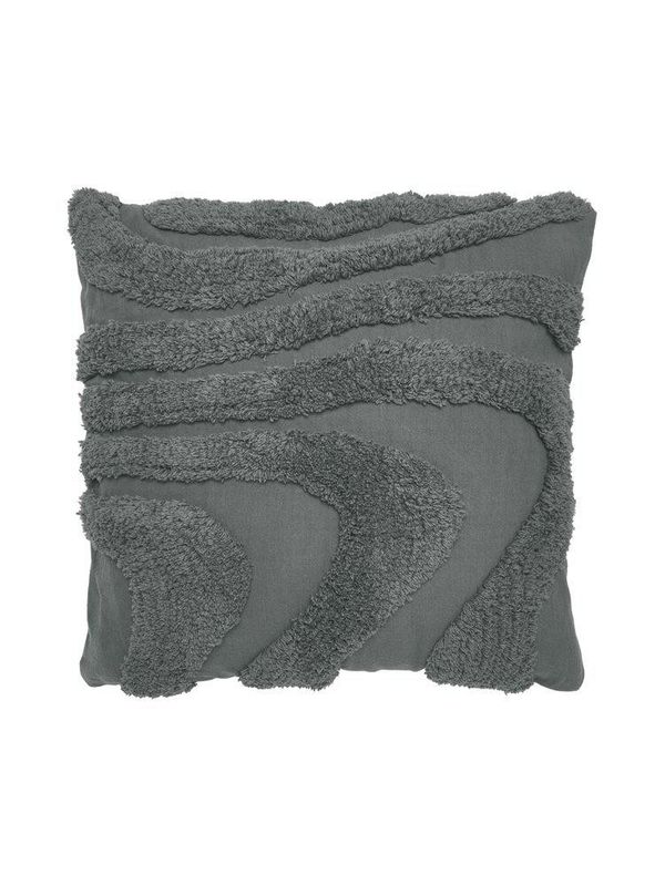 Svanefors Svea Kuddfodral Asfalt 45x45 cm