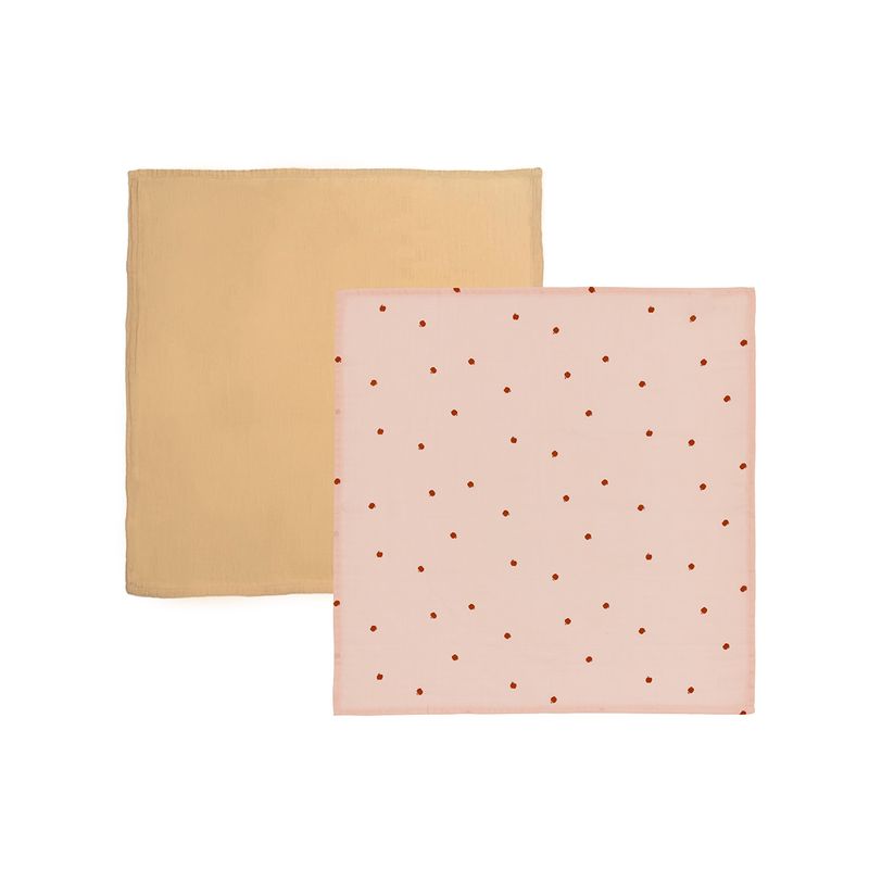 Muslin Rosa Ekologisk Bomull OYOY MINI