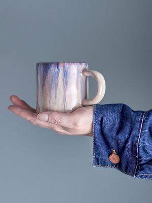 Kopp Blå Stengods Amalia | Bloomingville