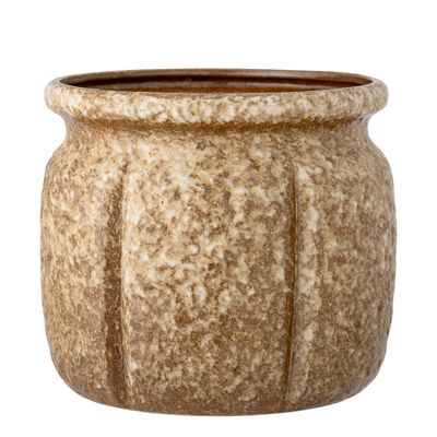 Kruka Brun Stengods Ritza | Bloomingville