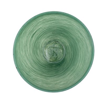 Skål Grön Glas Esmaralda | Bloomingville