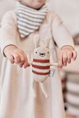 Mjukisdjur Offwhite Bomull. Återvunnen polyesterfyllning OYOY MINI