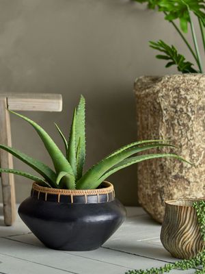 Bloomingville Aloe Växt Grön Konstgjorda blommor