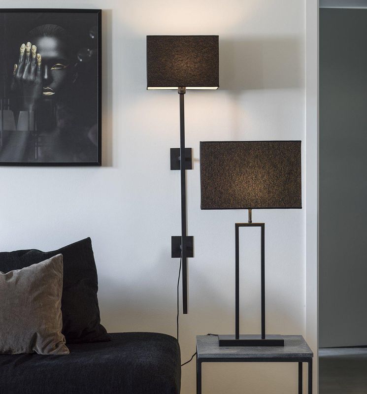 Rod Vägglampa Svart 108cm | PR Home