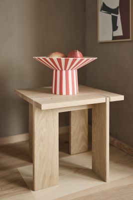 Toppu Mittpunkt Röd/Persika Stengods Oyoy Living