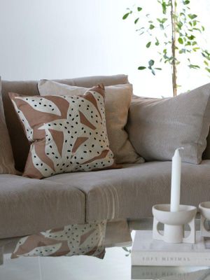 Svanefors Leia Kuddfodral Beige 45x45 cm