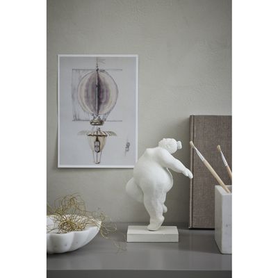 Lene Bjerre Serafina Dekoration Vit Polyresin H23 cm