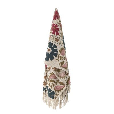 Ceva Pläd Rosa Bomull L150cm Bloomingville