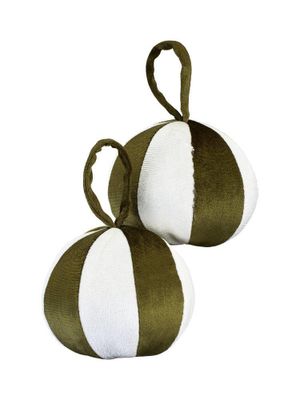 Svanefors Kula Dekoration 2-pack Grön 10 cm