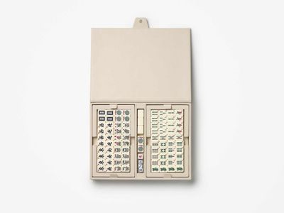 Printworks Reverra - Mahjong Beige/Maroon