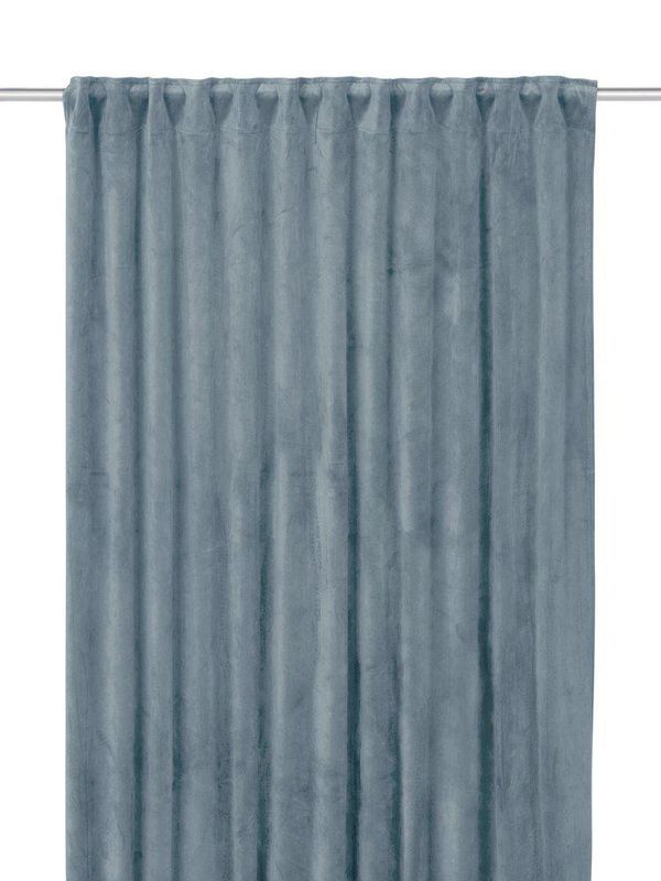 Svanefors Estelle Gardin 2-pack Denim 135x280 cm