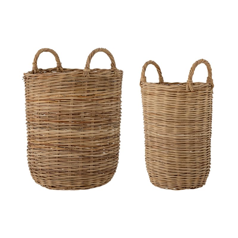 Korg Natur Rotting Sede Set om 2 | Bloomingville