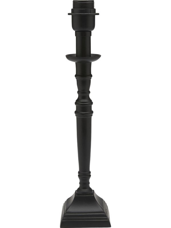 Salong Lampfot Matt Svart 42cm PR Home