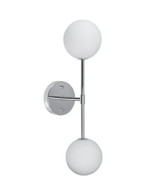 PR Home Sigma D Vägglampa Krom Opal, 49cm