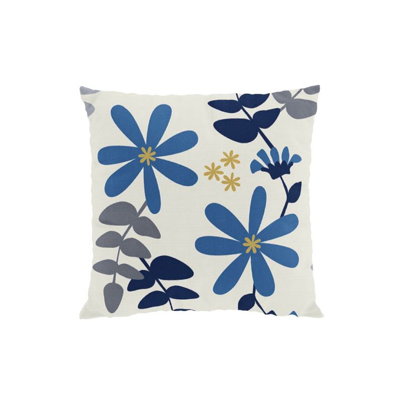 Under Solen blå/gul kuddfodral Arvidssons Textil