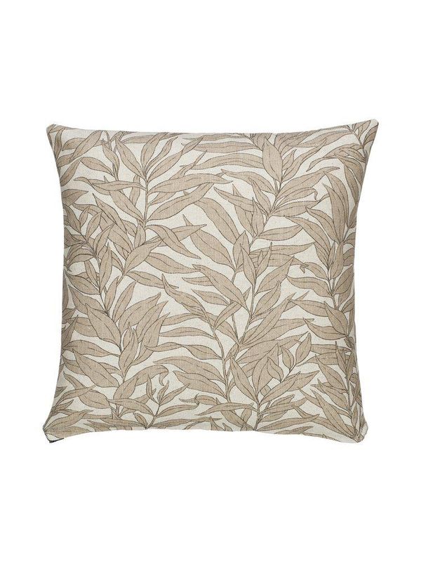 Svanefors Blad Kuddfodral Beige 45x45 cm