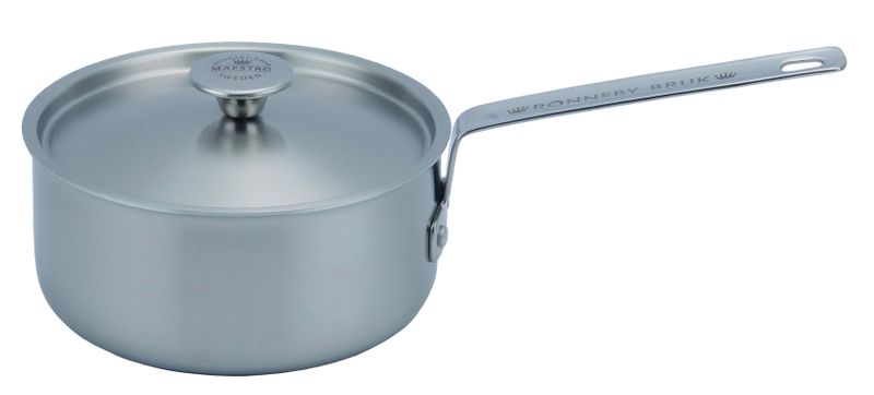 Inox Rostfri Kastrull 2.5L, Ø20x9.5 cm Ronneby Bruk
