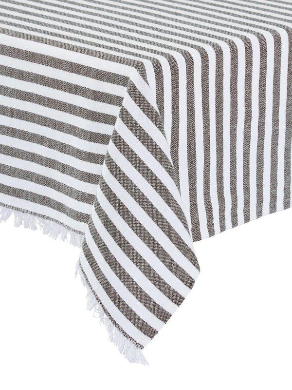 Svanefors Gaby Duk Mörkbrun 140x280 cm