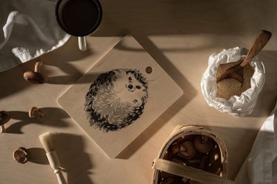 Muurla Teemu Järvi Skärbräda Hedgehog 18x22 cm