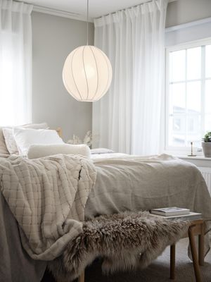 PR Home Olivia Takskärm Twist vit 35cm