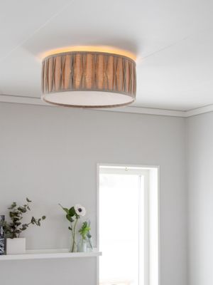 PR Home Plafond Plissé Stygn Natur 45 cm