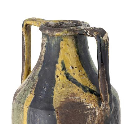 Wilder Dekorationsvas Gul Terrakotta Ø19.5cm Bloomingville Creative