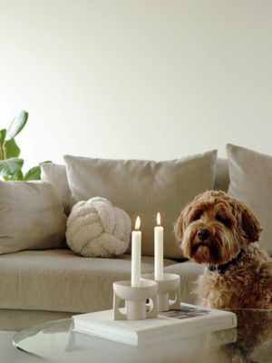 Svanefors Lilo Prydnadskudde Offwhite 25 cm