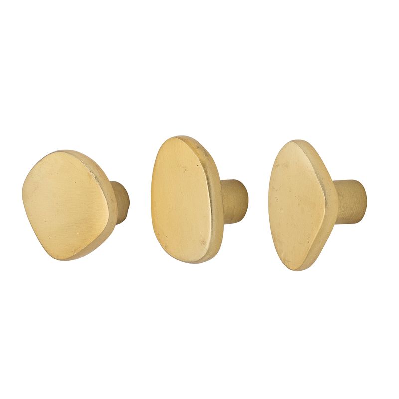 Krok Mässing Aluminium Ferri Set om 3 | Bloomingville