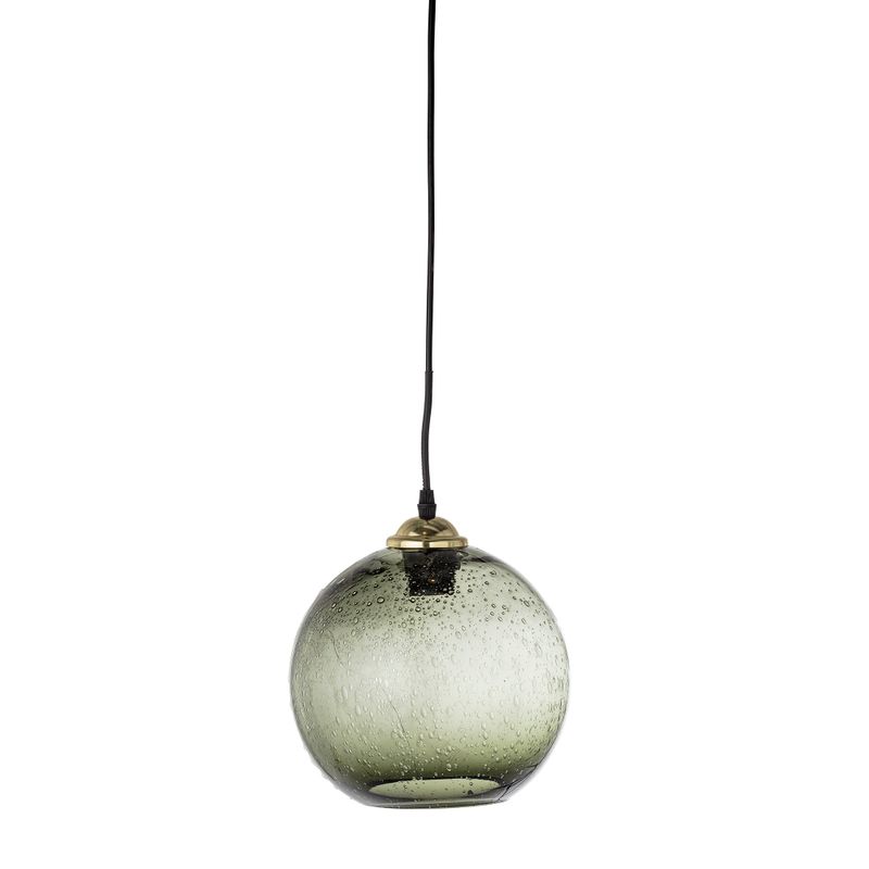 Taklampa Grön Glas Alber | Bloomingville