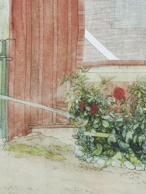 Svanefors Brita Kökshandduk Grön 50x70 cm