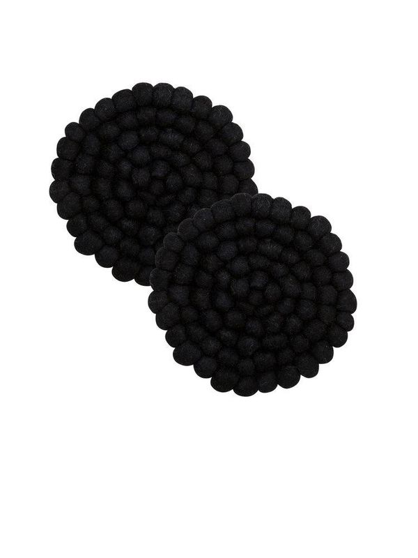 Svanefors Nisha Underlägg 2-pack Svart 20 cm