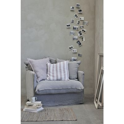 Lene Bjerre Strissie Matta Grå Jute 150x80 cm