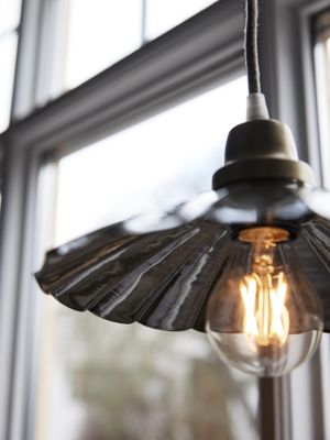 PR Home Ester Fönsterlampa Mörkgrön 24cm